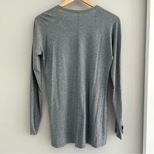 Lulu Grey Trapeze Long Sleeve RARE Size Medium